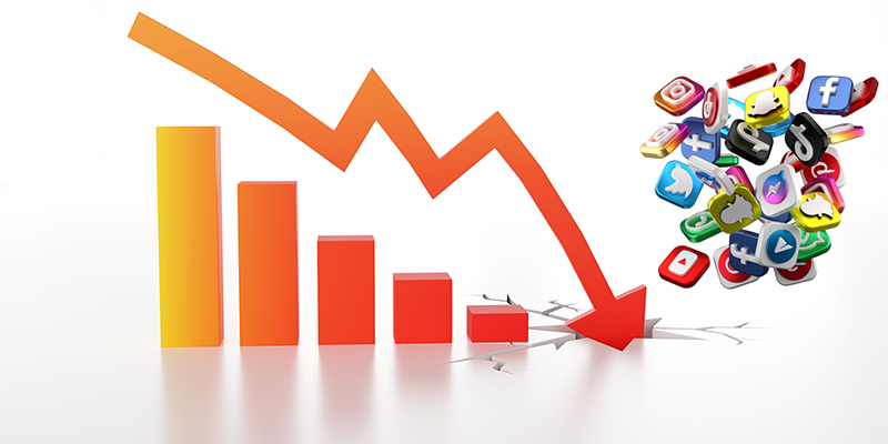 Низкий уровень вовлеченности у постов в соцсетях